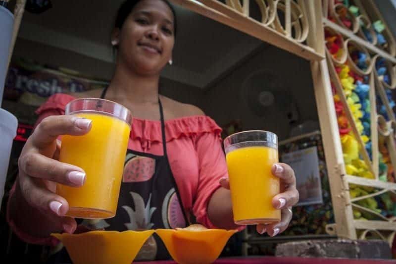 Jugolandia: jugos de frutas naturales en La Habana