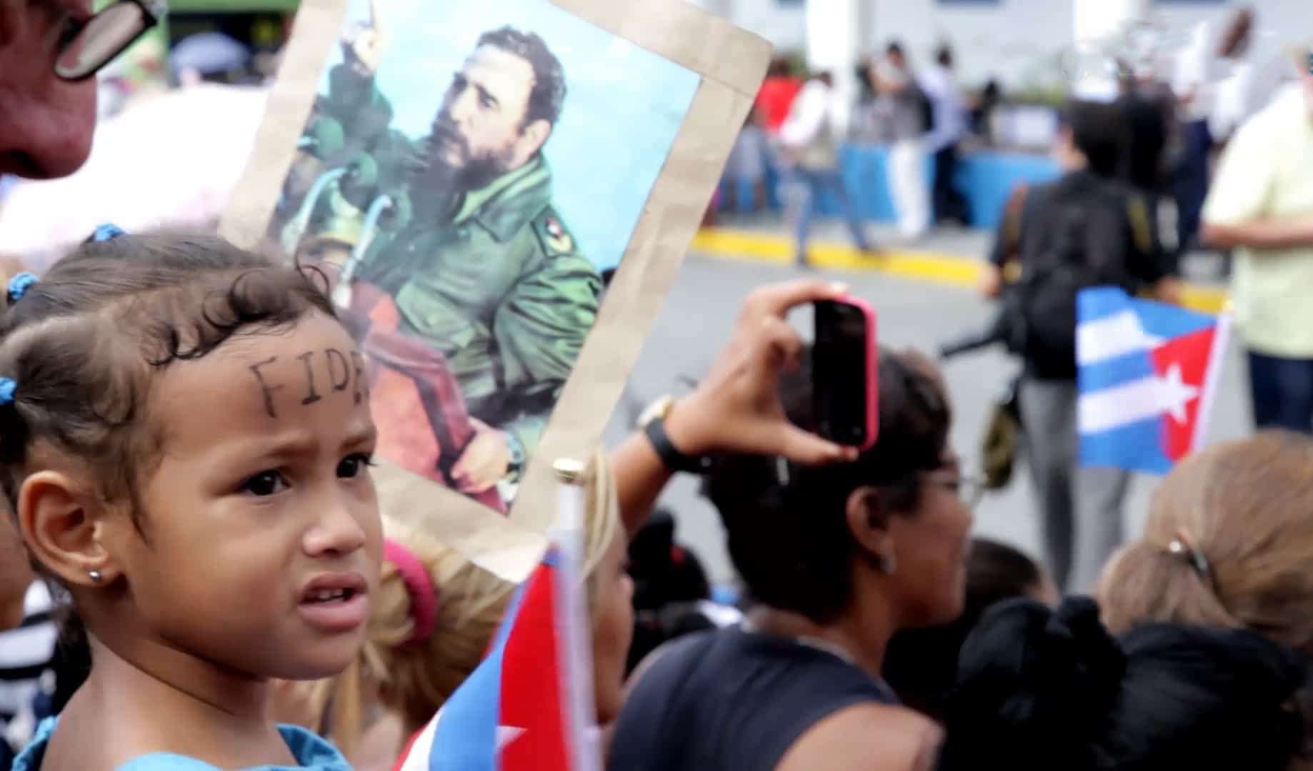 La otra historia del entierro de Fidel Castro en Santiago de Cuba en 2016. Foto: Claudio Peláez
