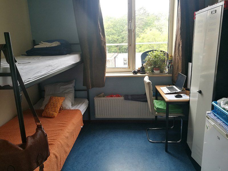 Habitaciones de migrantes en Holanda / Foto: El Estornudo