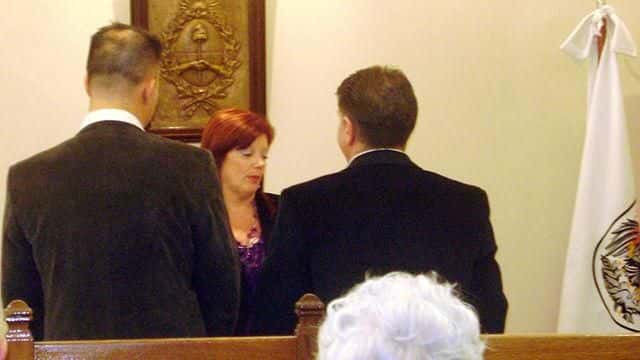 Ceremonia matrimonial de Claudio en Buenos Aires