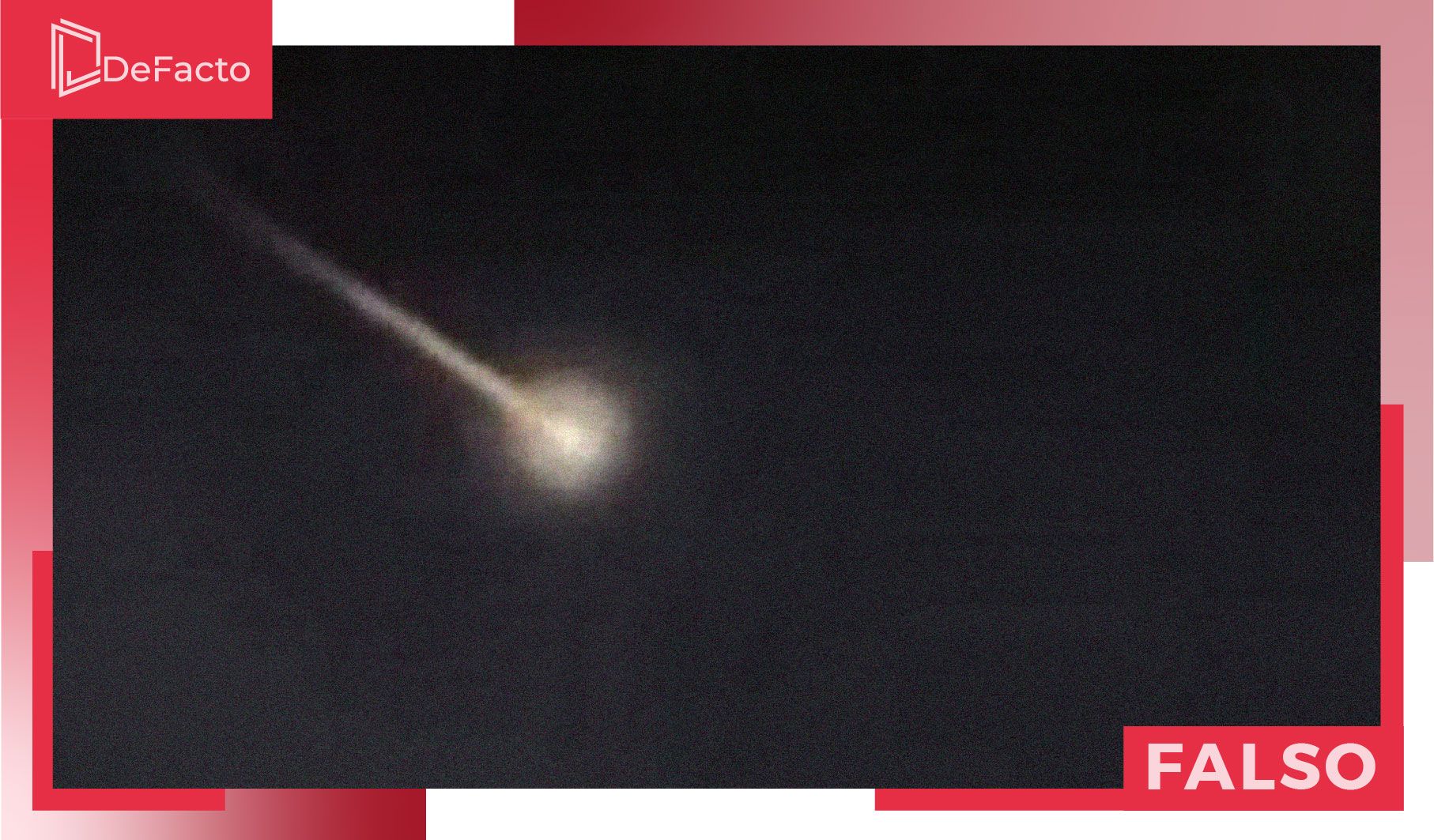 Fotos falsas sobre meteorito en Moa
