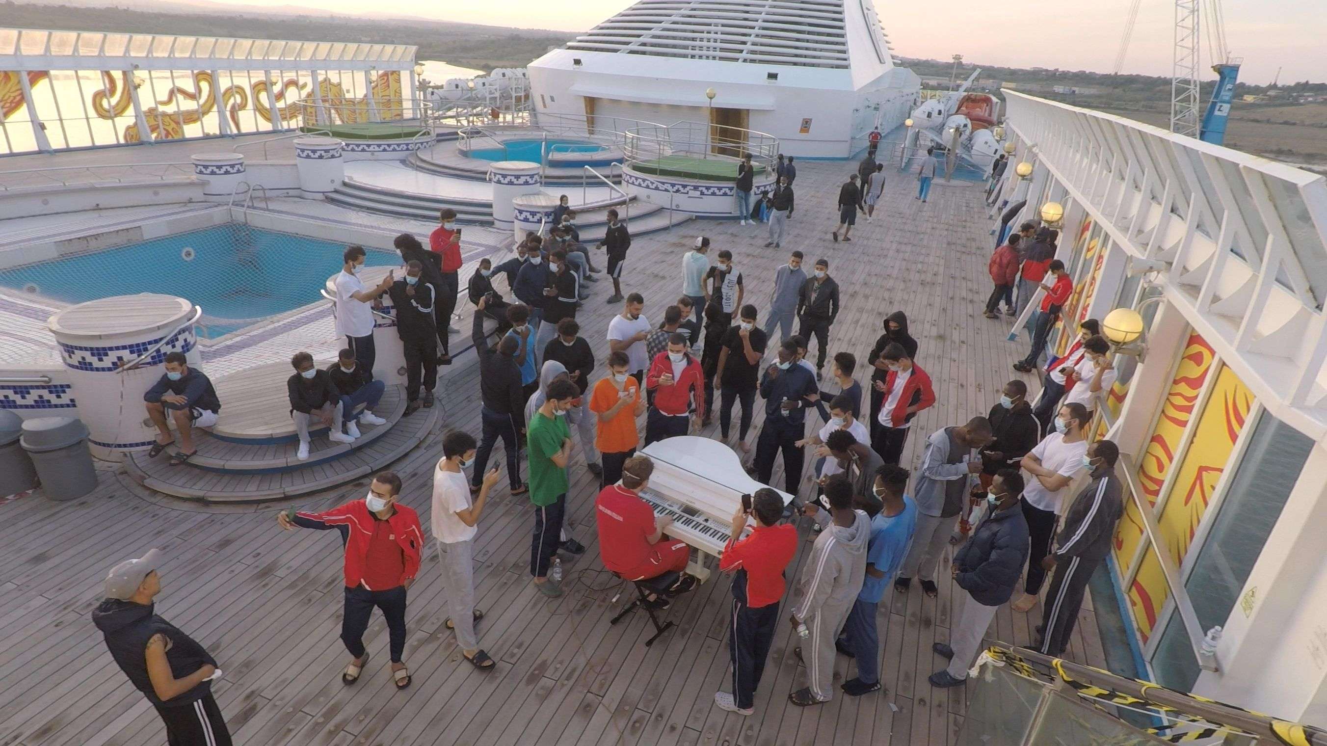 Los barcos de cuarentena