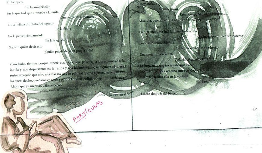 Milenis Acosta, científica cubana en México. Ilustración Ytzel Maya