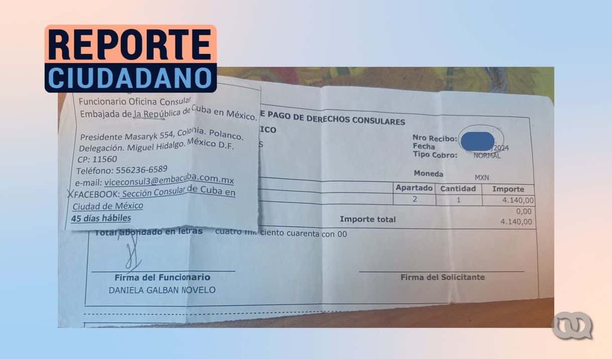 Cubana en México denuncia retraso de un año en renovación de pasaporte