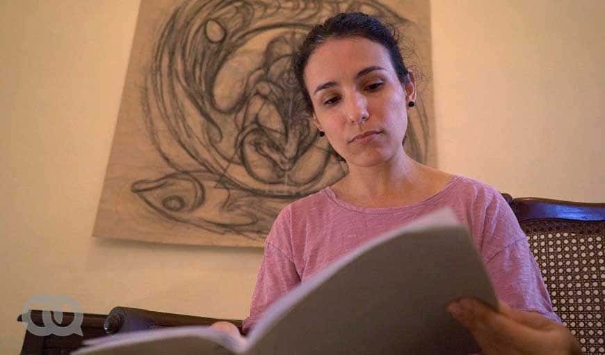 La historiadora del arte Isel Arango lidera el proyecto curatorial Iter criminis que tiene como objetivo mostrar el proceso creativo de los artistas.