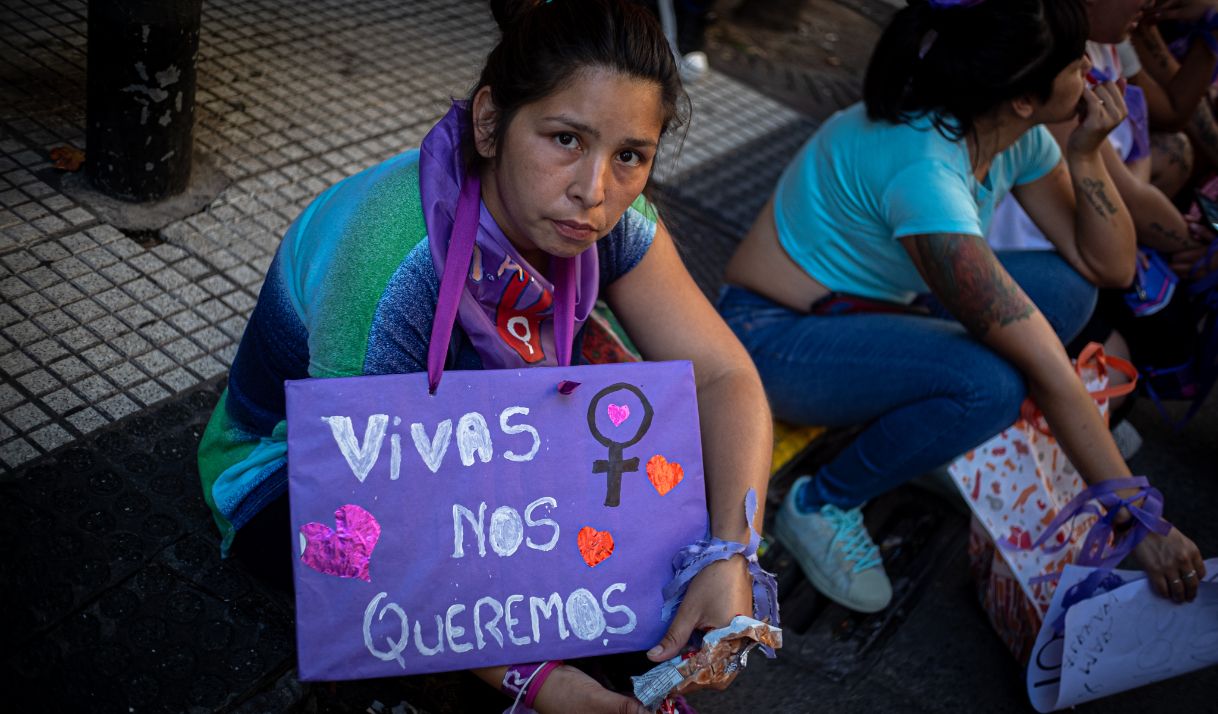 marcha 8M feminicidios