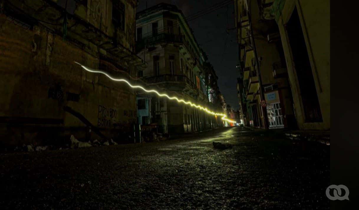 Cuba apagada y la larga exposición de la penumbra