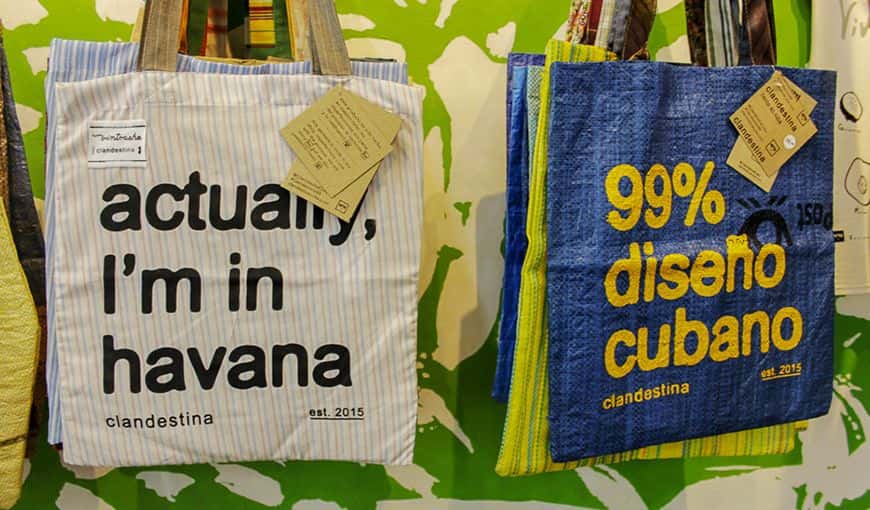 “Clandestina” Brand Clothes in Havana