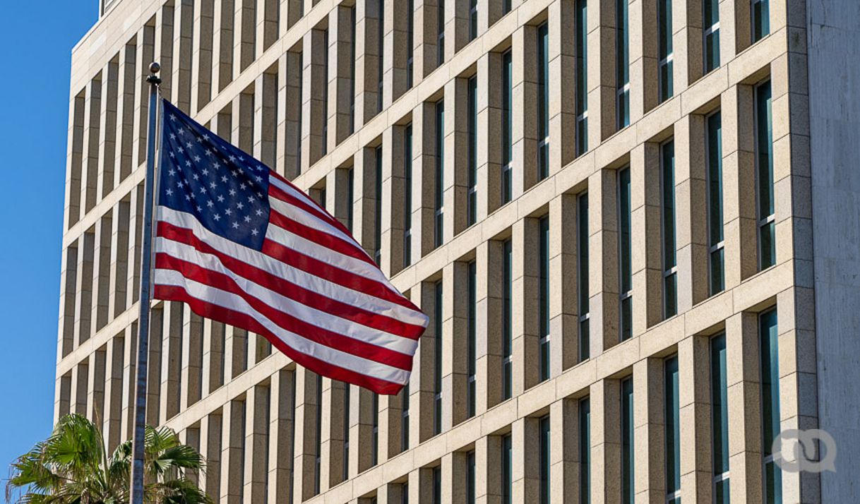 bandera estados unidos edificio