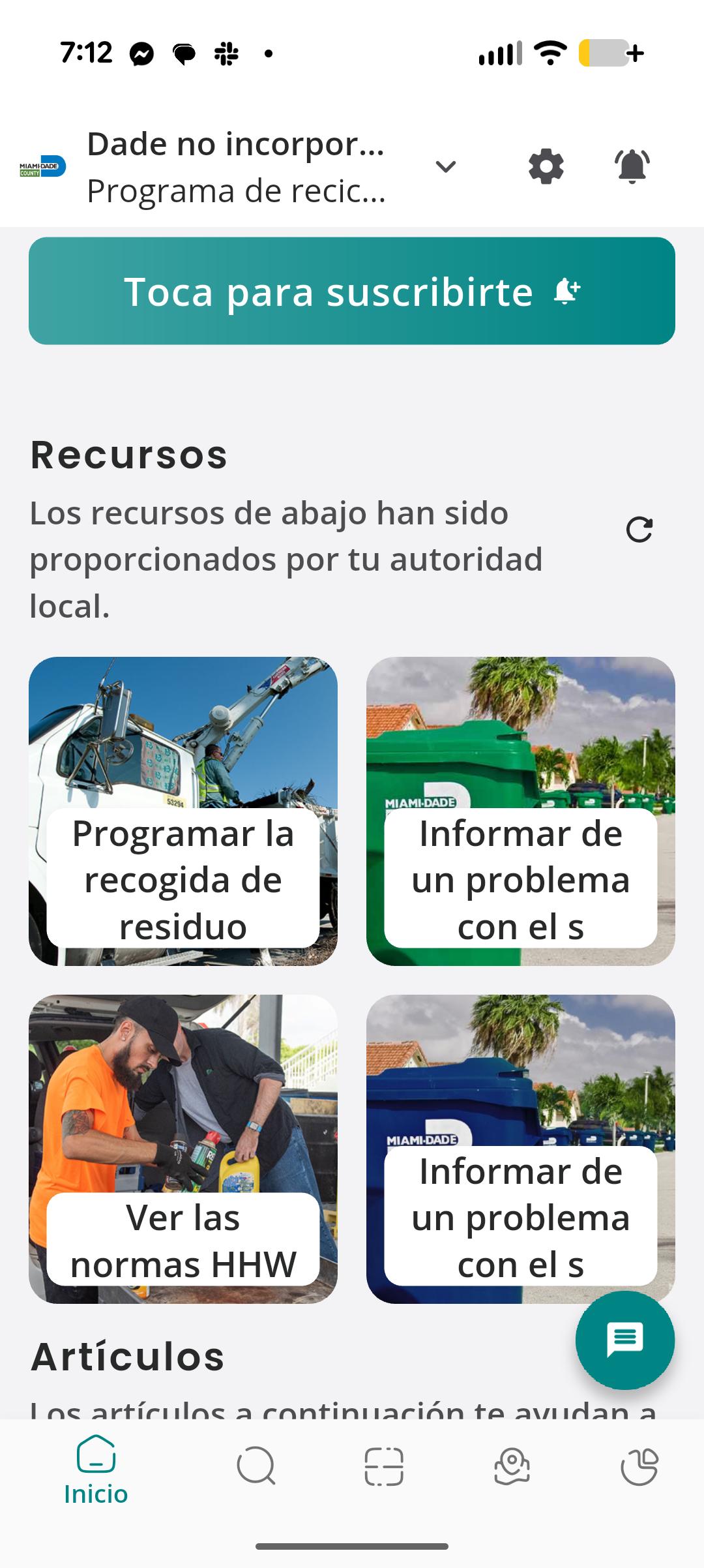 Scrapp. Aplicación móvil para facilitar el reciclaje