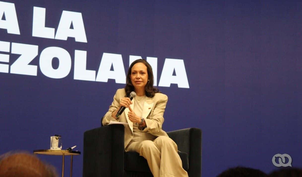 María Corina Machado ilusiona a la comunidad cubana en Madrid