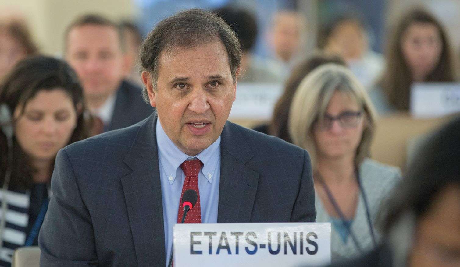 Representante de Estados Unidos en Ginebra. Foto: Misión de EE.UU. en Ginebra, Suiza.