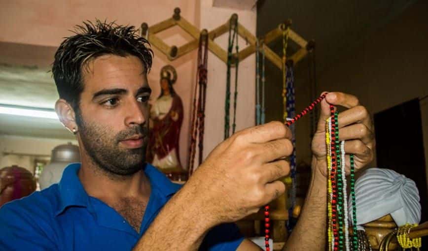 A Seller of Wonders in Santa Clara, Cuba