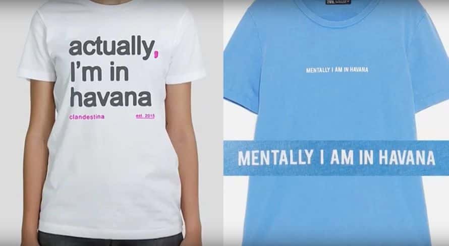 Zara no está en La Habana