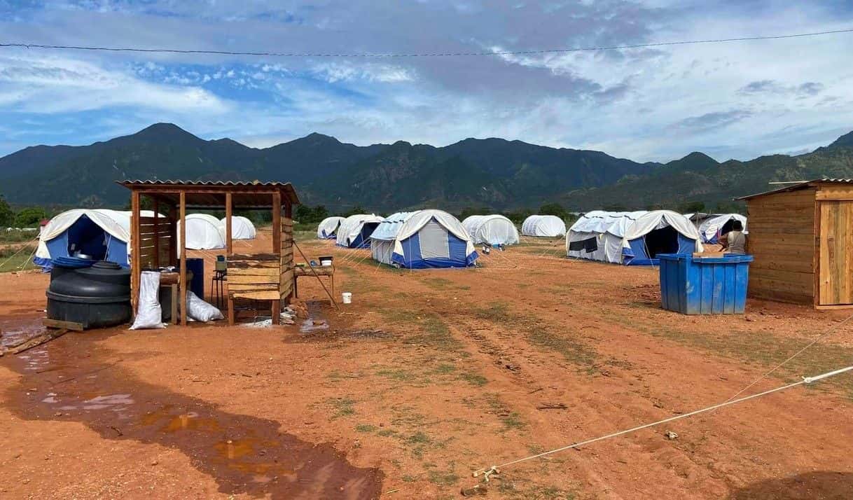 Foto: Campamento en Imías