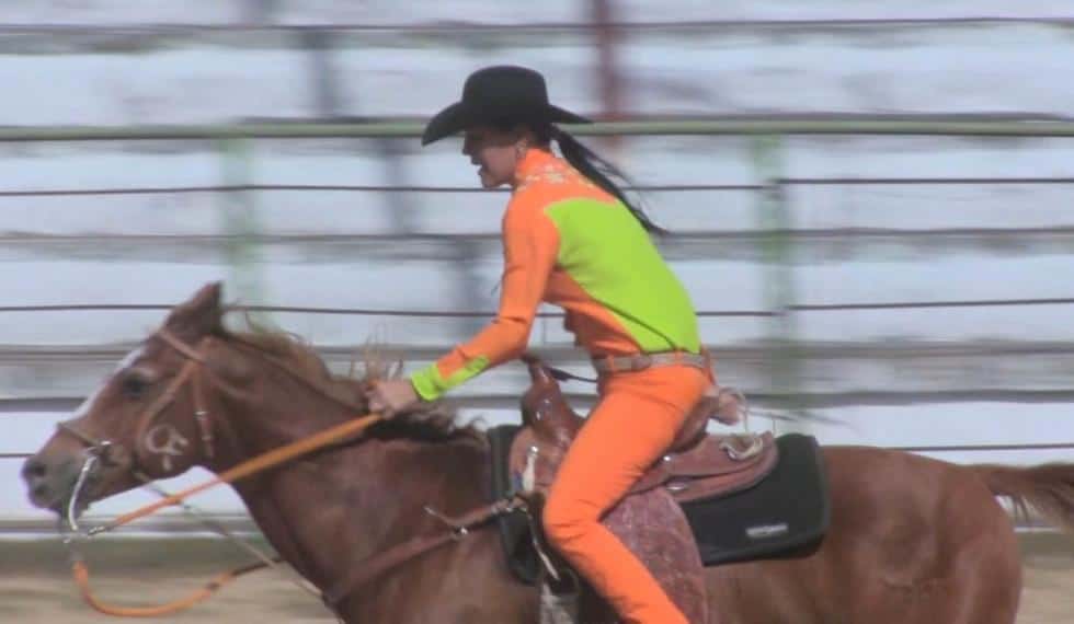 La campeona del Rodeo