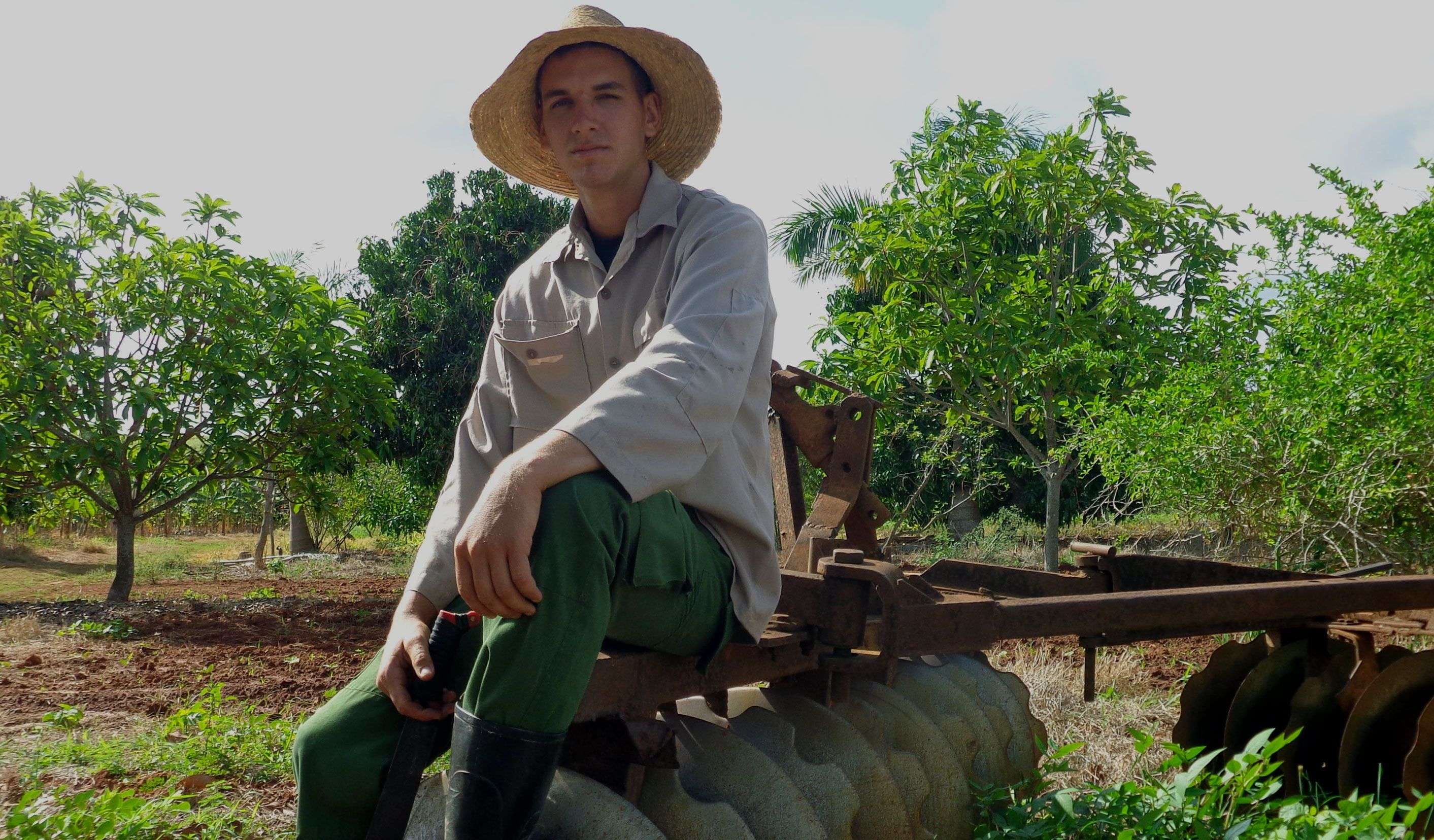 Ernesto, uno de los jóvenes que mantienen la tradición de los Casañas. Foto: Del autor.
