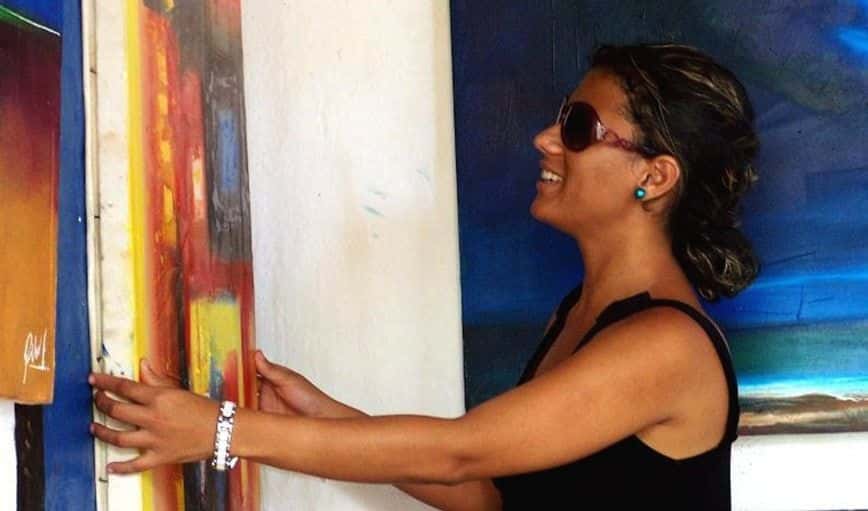 Dayana Ferrera, cuando la profesión —sola— no alcanza para vivir dignamente. Foto: Luis Orlando León Carpio.