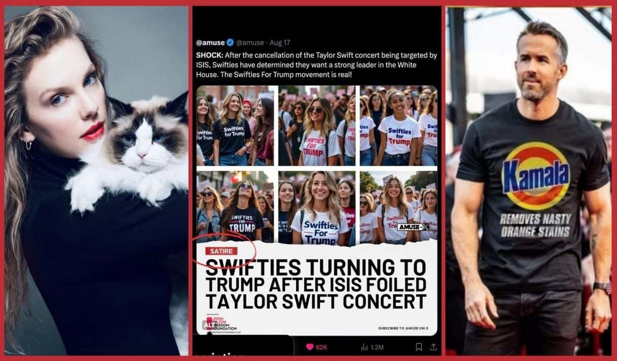 Elecciones en Estados Unidos: los falsos apoyos de celebridades creados con inteligencia artificial
