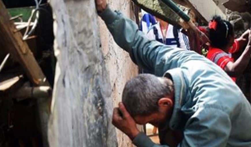 Guanabacoa sola, tiritando