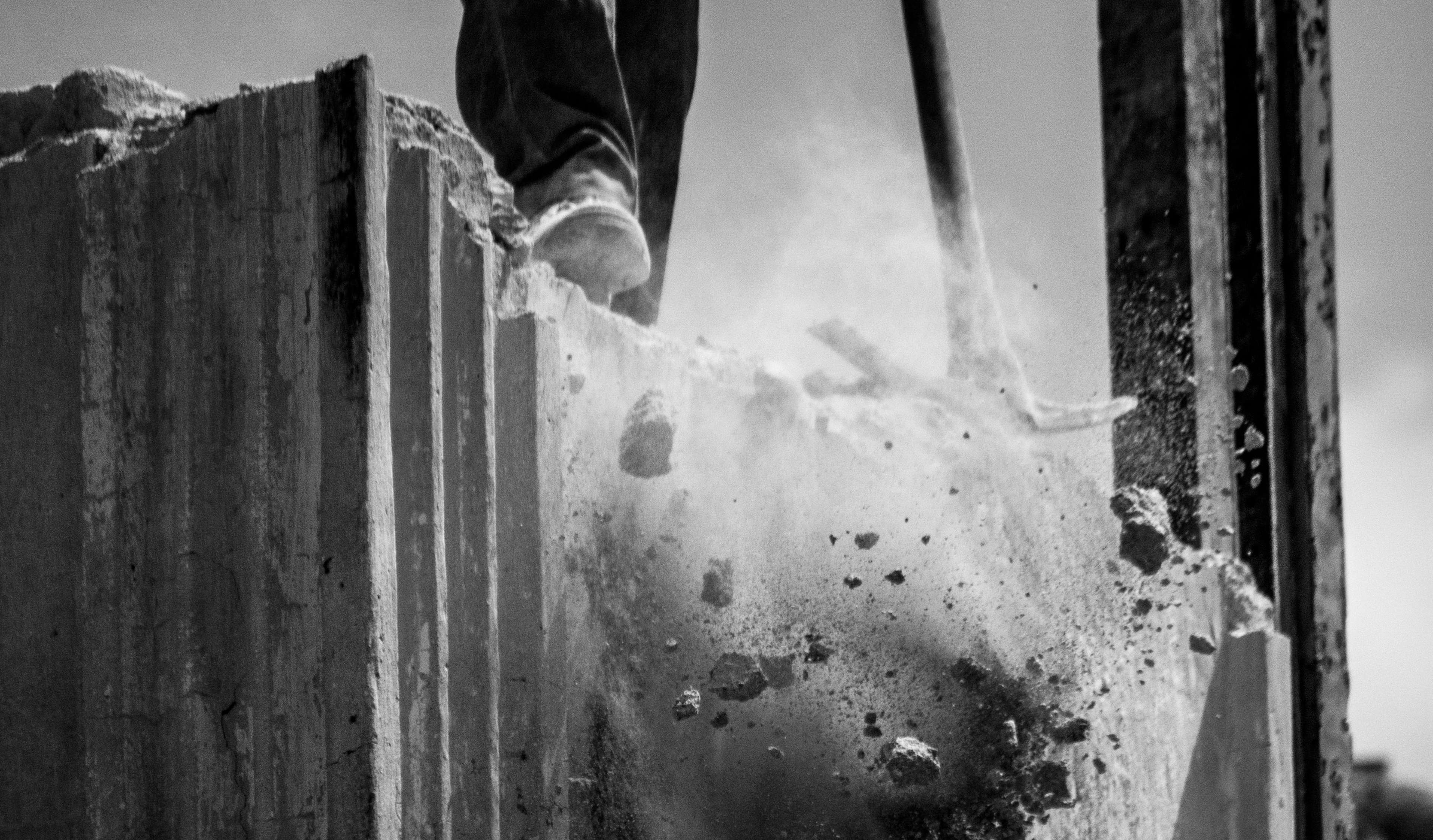 Se destruye bajo los pies. Foto: Hansel Leyva.