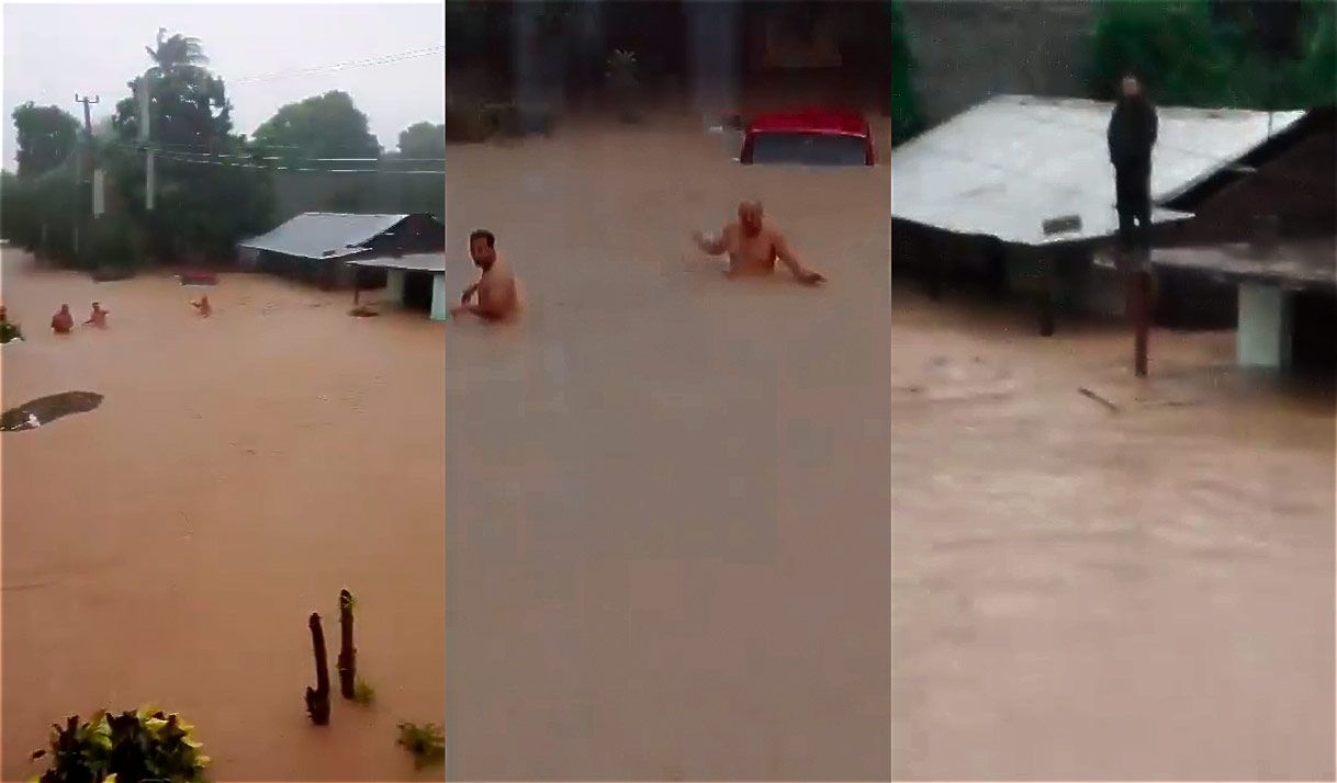 inundación Cuba huracán Oscar