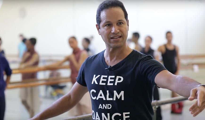 El bailarín cubano José Manuel Carreño actualmente es instructor en el Ballet de Monterrey.
