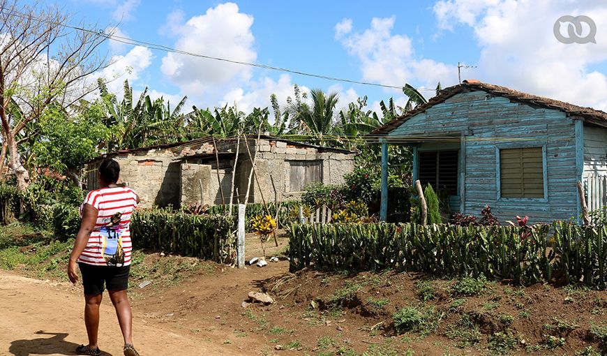 La Baría, una comunidad en Cienfuegos cuyos habitantes son ilegales. Foto: Kyn Torres.
