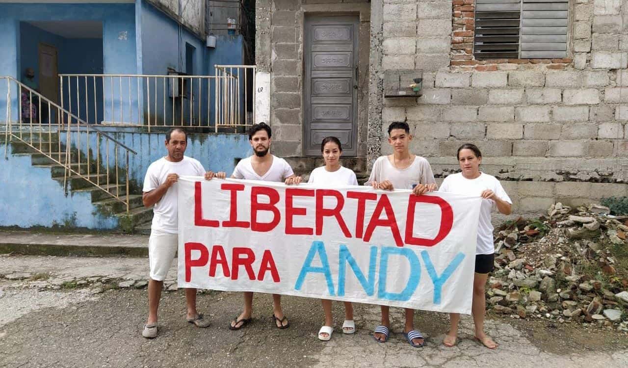 Familiares de Andy García exigen su liberación / Foto: Cortesía de la familia