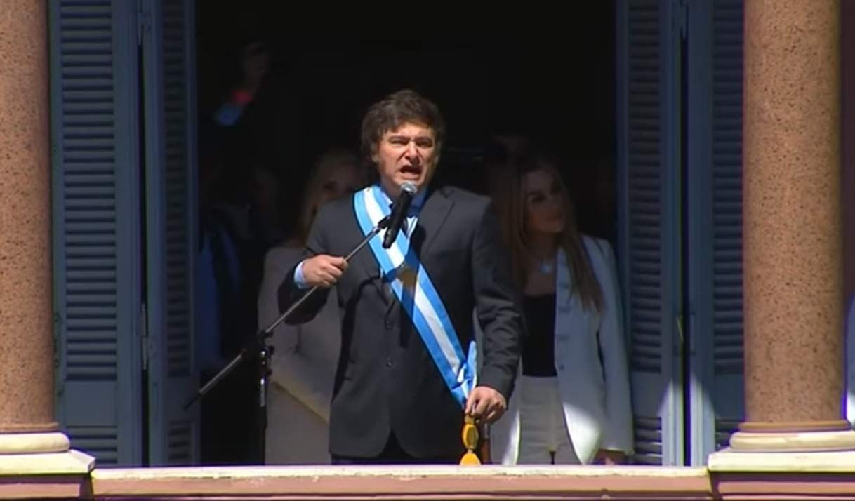 javier milei toma de poseción presidente Argentina