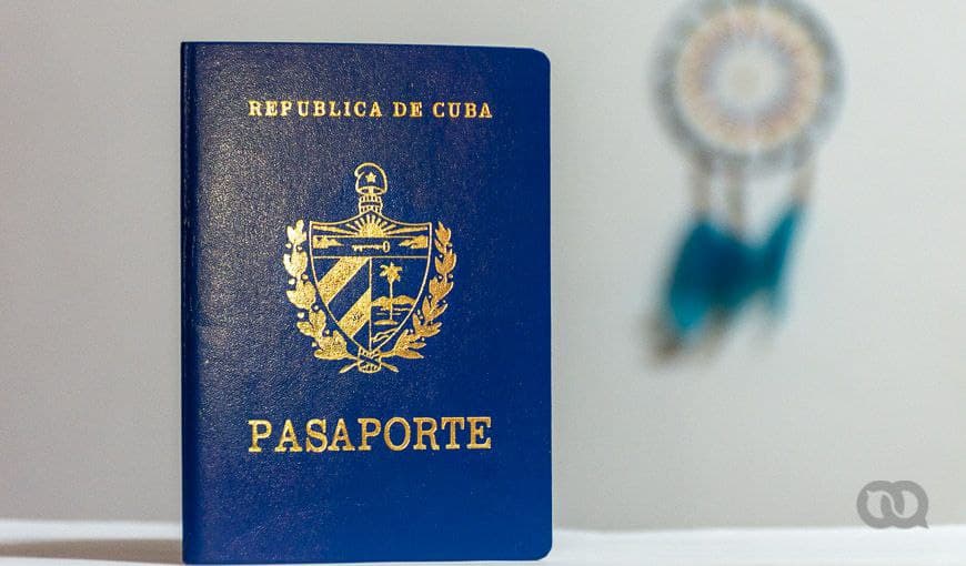 Pasaporte cubano en vigor para viajar sin visa