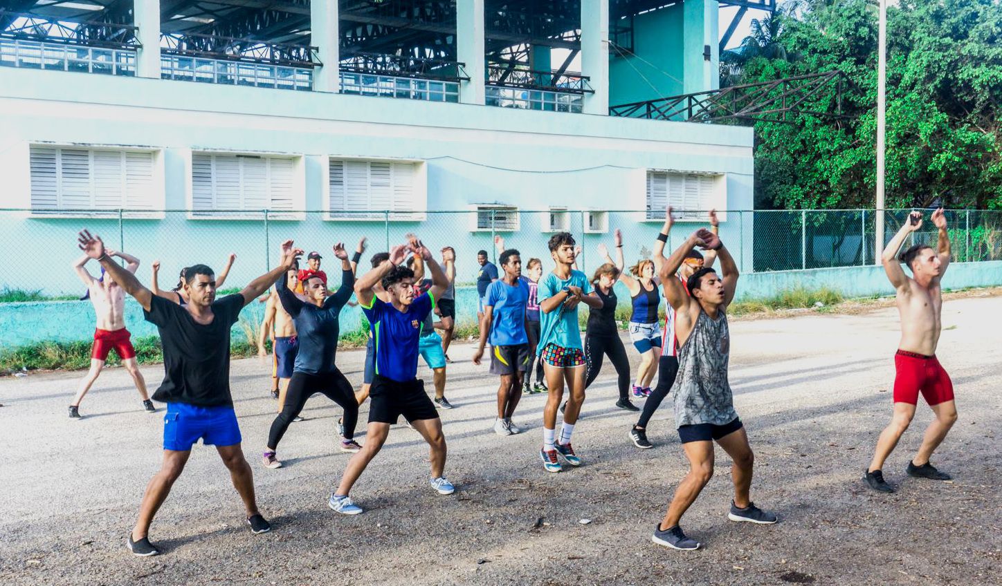 Practicantes del Panamaricano Gym Club. Foto: tomada de Facebook.