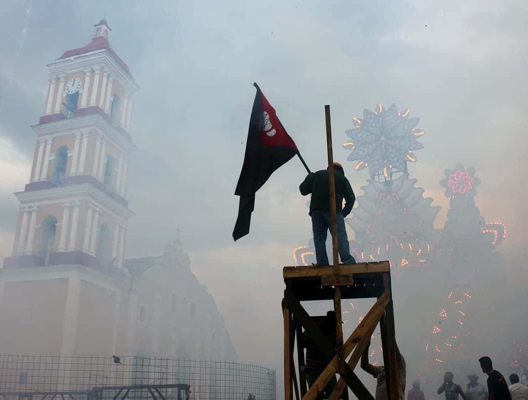 Parrandas de Remedios. Foto: Raúl Medina Orama