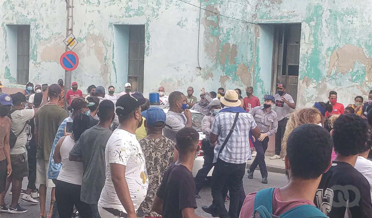 Protestas del 11J en Cuba. Foto: elTOQUE.
