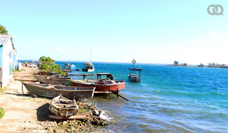 Comunidad pesquera El Castillo-El Perché en Cienfuegos. Foto: Henry A. Pérez.