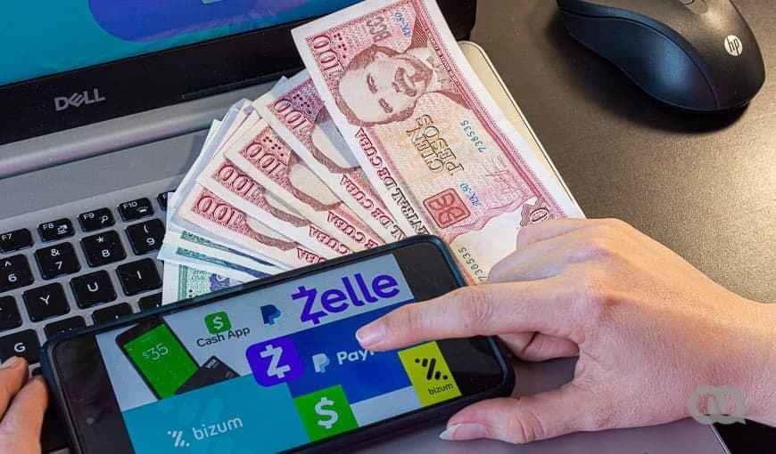 El USD intercambiado a través de aplicaciones tiene su propia tasa de conversión. Foto: Sadiel Mederos.