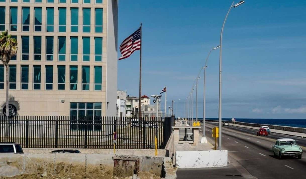 Embajada de Estados Unidos en La Habana.
