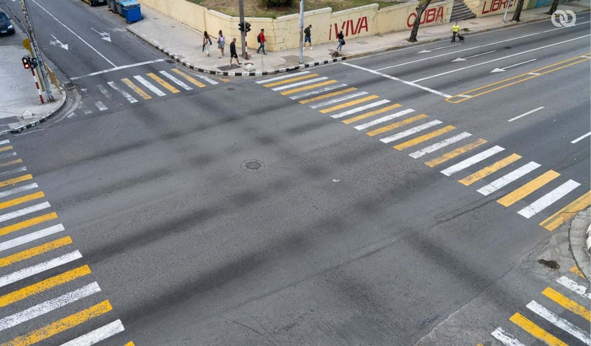 Intersección de las calles 23 y M en La Habana, Cuba. Foto: elTOQUE.