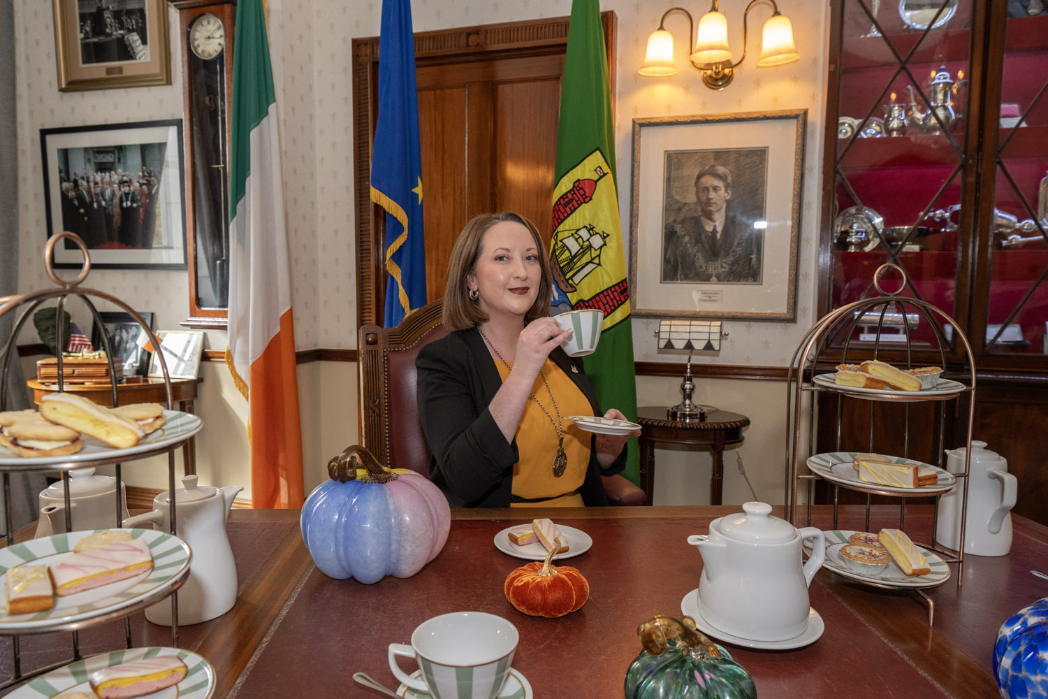Lady Mayoress Launches Coffee Morning Fundraiser for Marymount Hospice