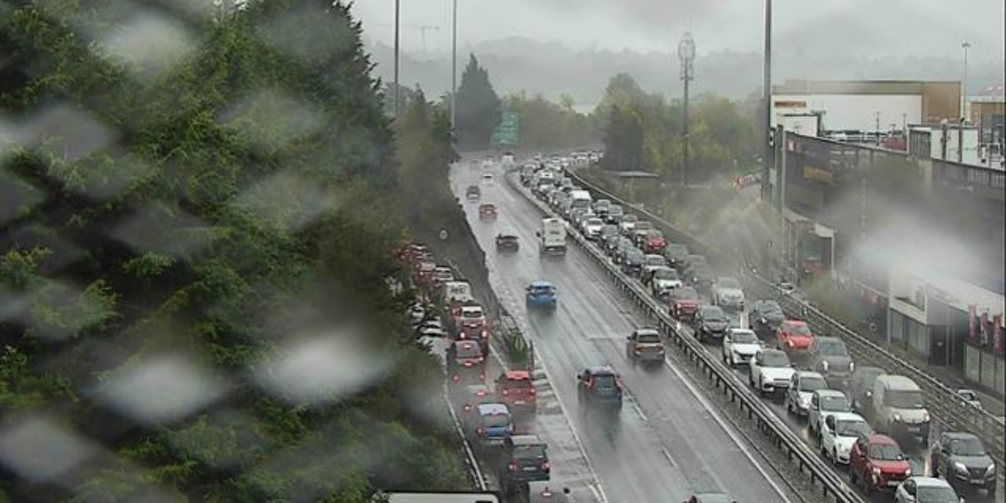 Collision on N40 Westbound