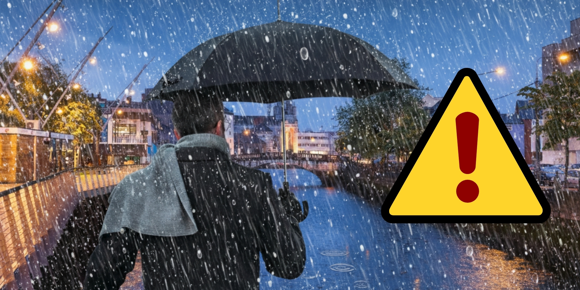 Double Weather Warning Issued for Cork as Heavy Rain and Gales Forecast for Thursday