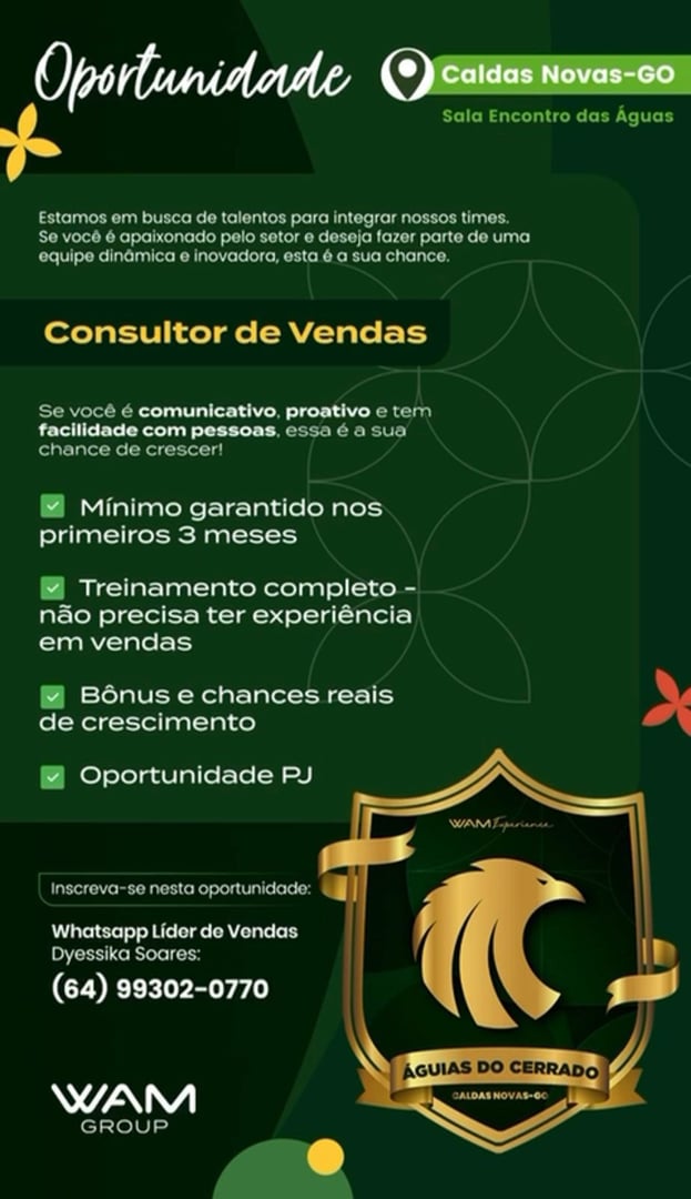 Consultor de vendas