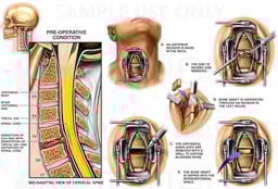 C5-6 Disc Herniation with Anterior Cervical Discectomy and Fusion Procedure