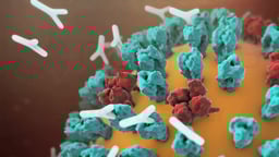 Antibodies Binding to an Influenza Virus Particle