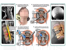 C5-6 Cervical Spine Injury with Surgical Discectomy and Fusion Procedure