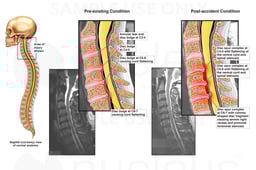 Cervical Spine Before and After Traumatic Injury