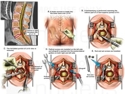 Lumbar Spine Injury with Surgery