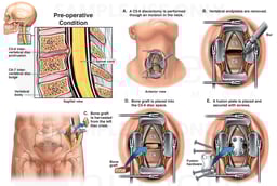 Spine Injury - C5-6 Cervical Discectomy and Spinal Fusion Surgery
