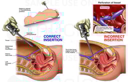 Surgical Laparoscopy with Injury to the Left Iliac Vein