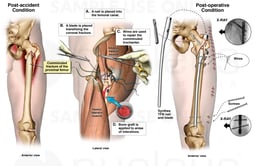 Left Femur Fracture with Surgical Fixation